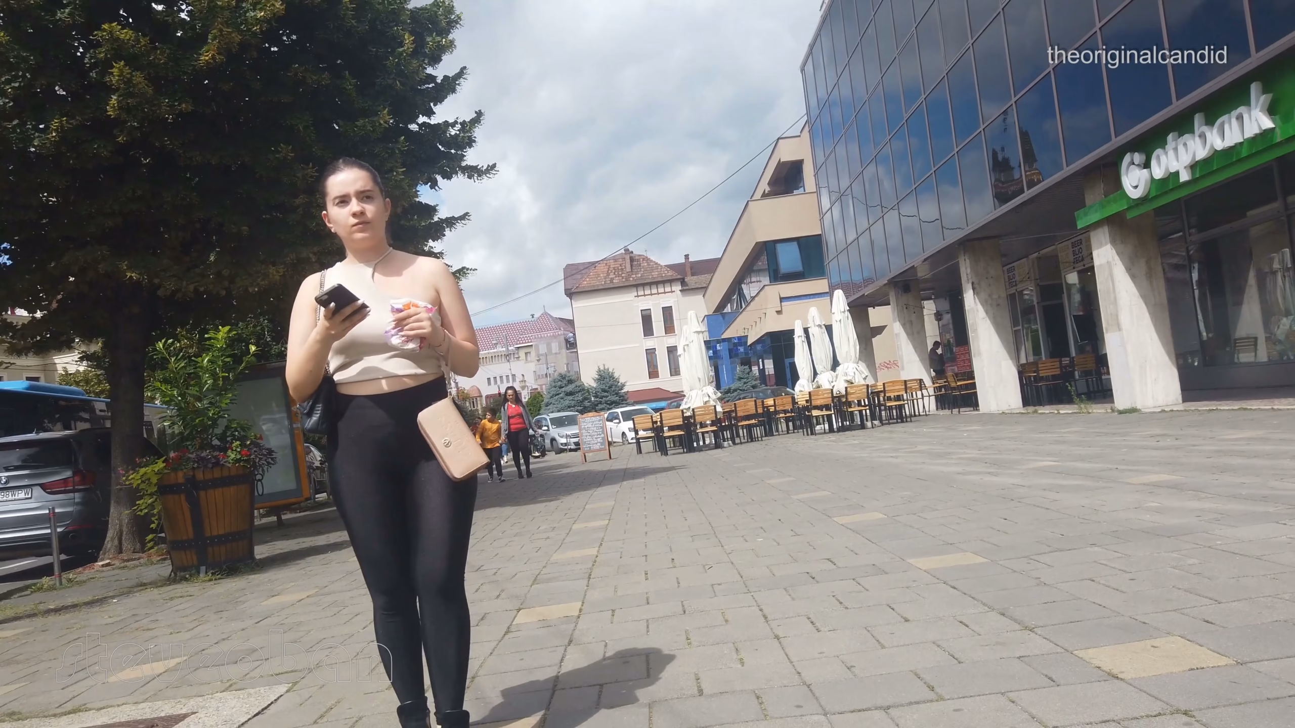 European Petite Donk in Leggings