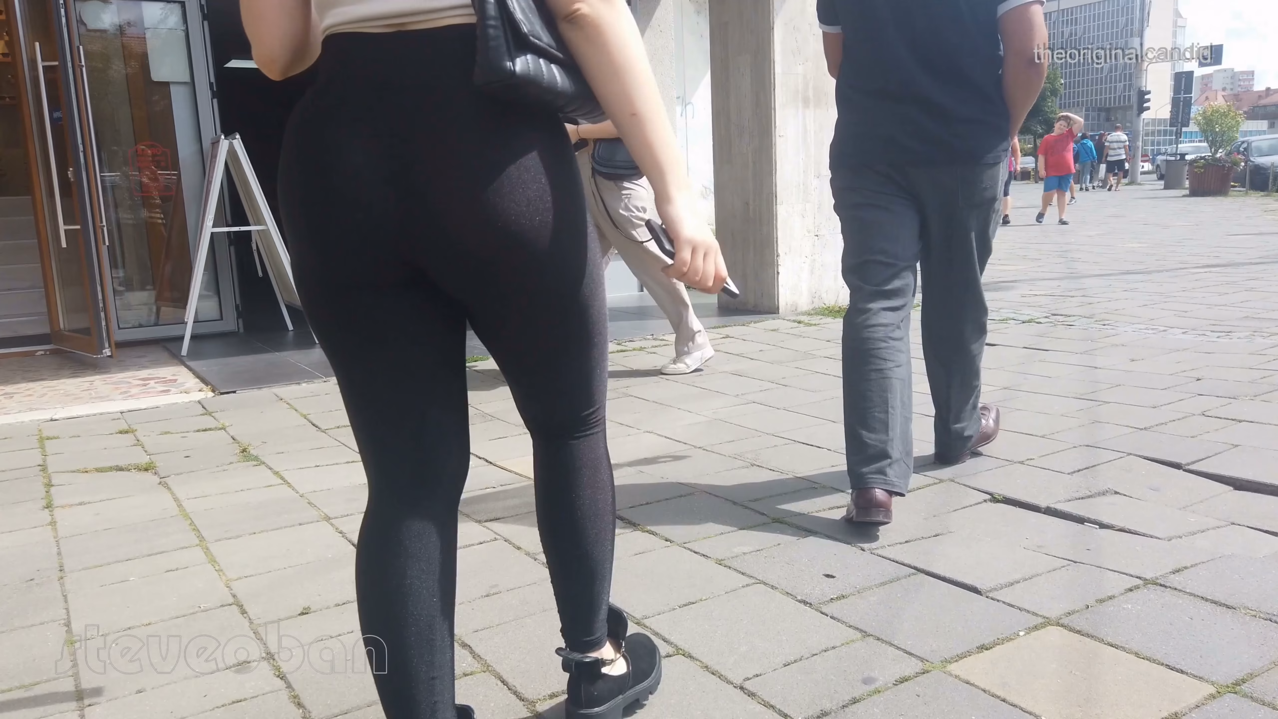 European Petite Donk in Leggings