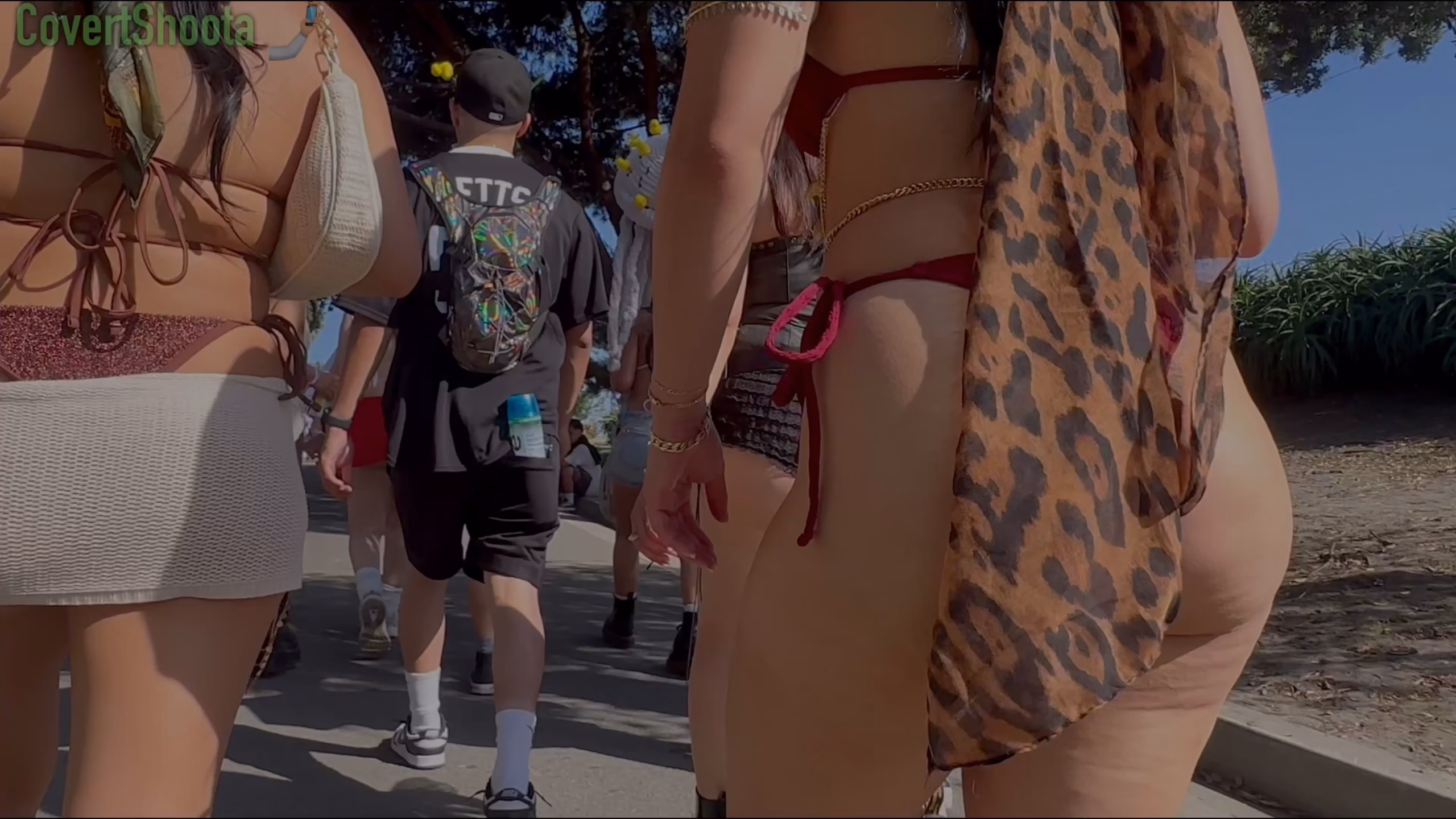 CovertShoota Latina Raver Burgundy Bikini