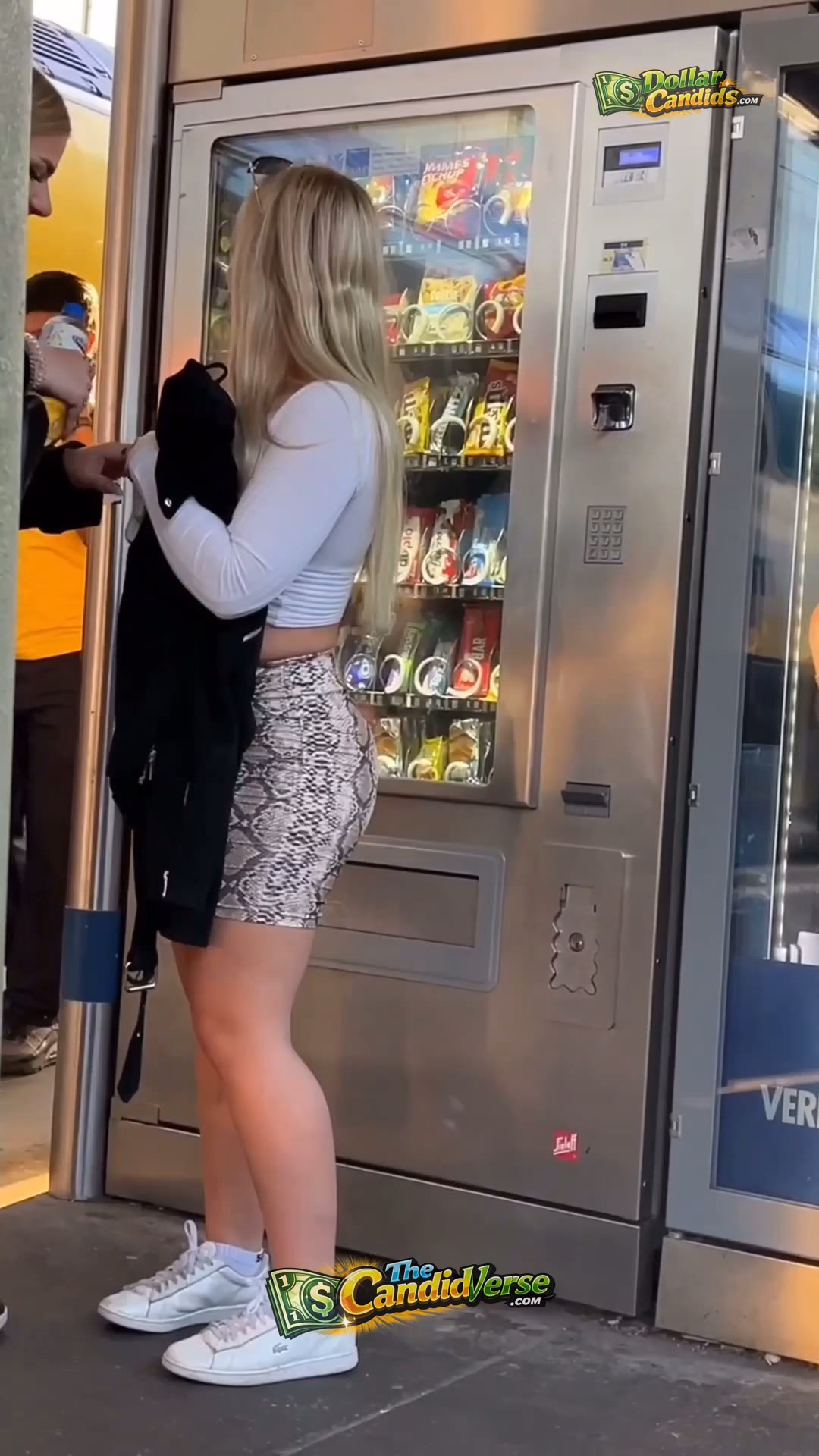 Blonde in Snake Shorts by Lloyd